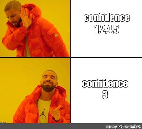 Somics Meme Confidence 1 2 4 5 Confidence 3 Comics Meme Arsenal Com