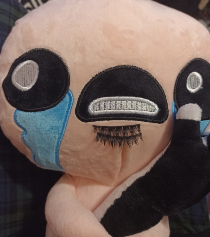 Создать мем: isaac игрушка, isaac plush, айзек игрушка