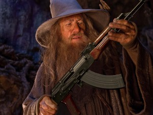Create meme: great weapon, Gandalf, the Lord of the rings