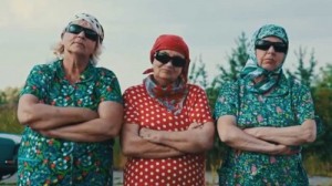 Create meme: grandma, crazy grandmother, three old ladies