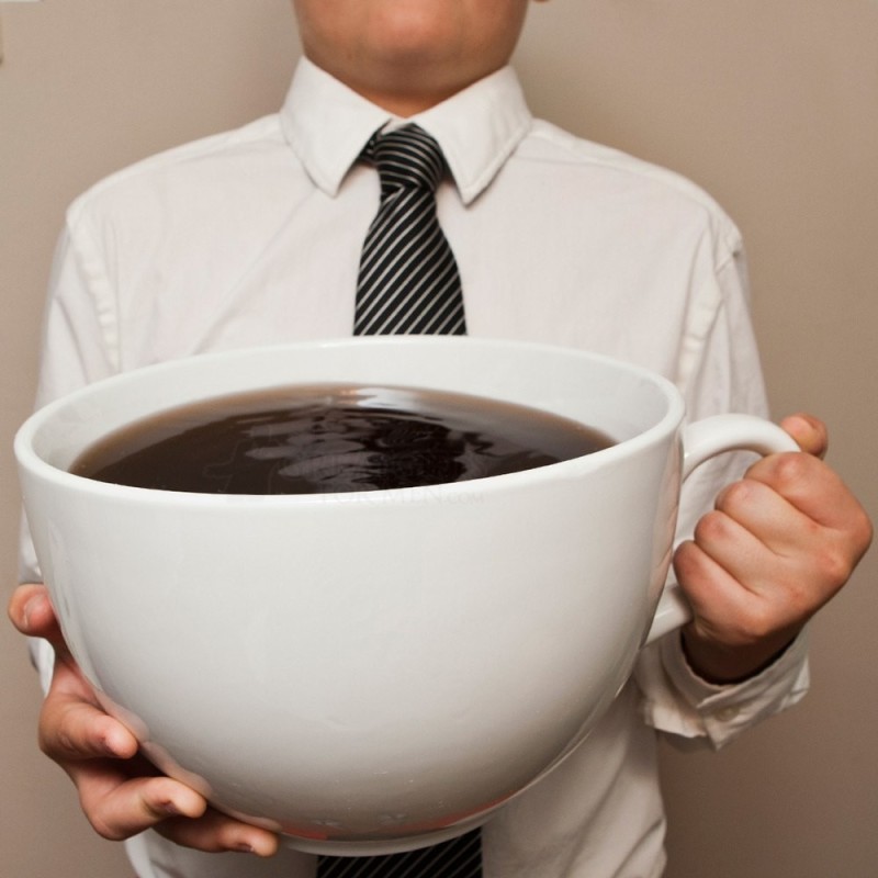 Create meme: a cup of coffee, a large cup of coffee, tea or coffee 