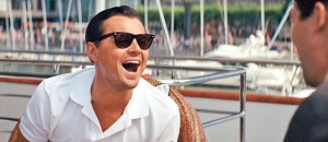 Create meme: The wolf of wall street, Male, Leonardo DiCaprio on a yacht, the wolf of wall street