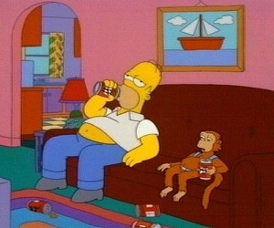 Create meme: homer simpson, Homer and Lionel Hutz, simpsons incest gif 3d
