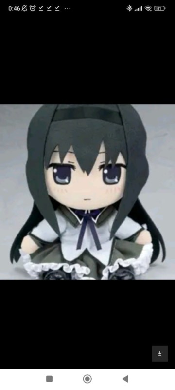 Создать мем: персонажи аниме, нендороид хомура, homura akemi plush