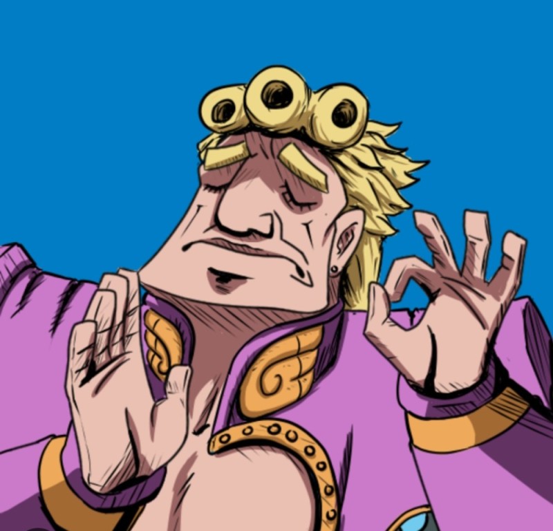 Create meme: jojo giorno, jojo giorno meme, jojo