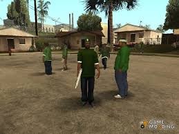 Создать мем: скины грув, гта, grove street gang