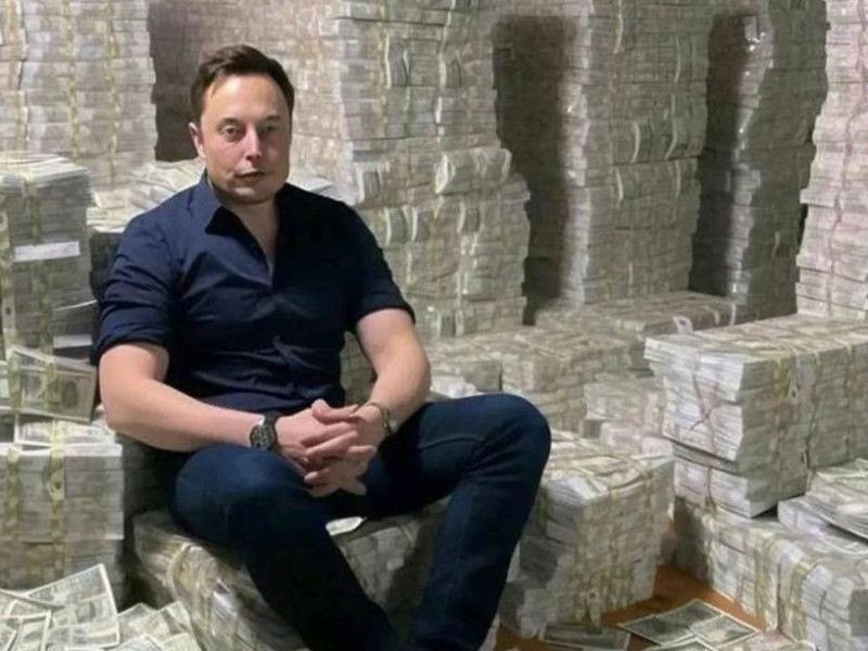 Создать мем: мария, elon musk money, че с деньгами