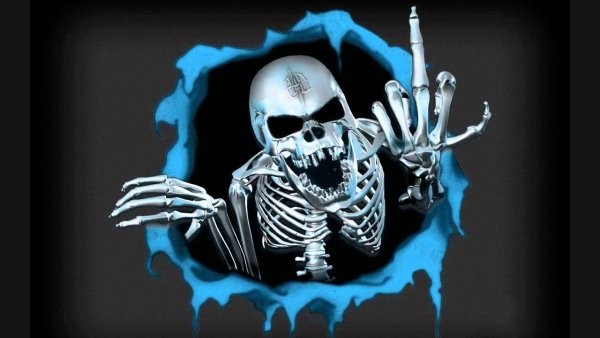 Create meme: skeleton , Wallpaper skeleton, Yegor Letov 