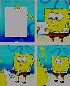 Create meme: memes, spongebob squats, sponge Bob square pants