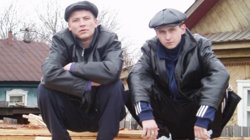 Create meme: Gopnik and if you find, two gopnik, gopniki 90