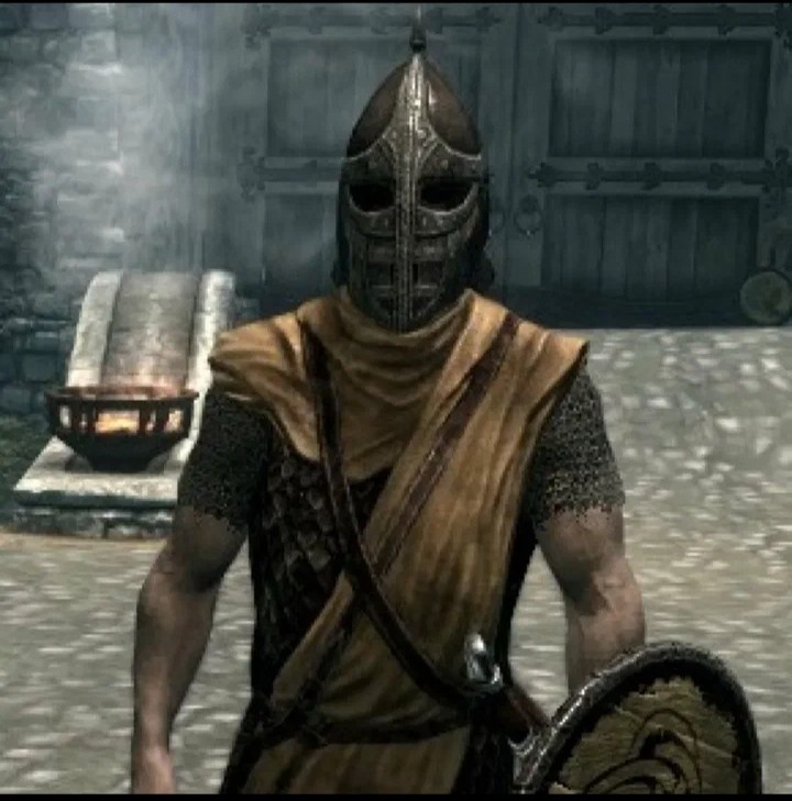 Create meme: the guard of Whiterun , skyrim guards of whiterun, guard Skyrim