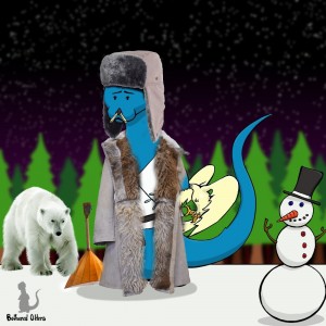 Создать мем: christmas christmas, игра йети и пингвины, новогодняя открытка одень персонаж