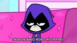 Create meme: teen titans Raven forward, Teen titans go!, teen titans go raven