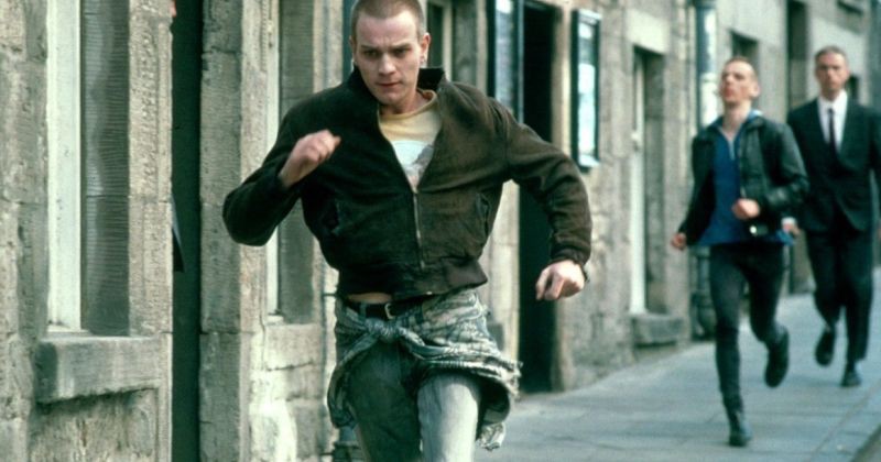 Create meme: on the needle 1996, t2 trainspotting, Mark Renton on the needle