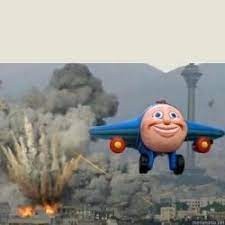 Create meme: airplane Thomas, the plane Thomas meme