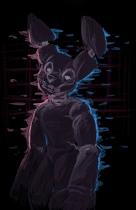 Создать мем: человек, five night at freddy s, fnaf glitchtrap