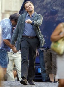 Create meme: DiCaprio walk, Leonardo DiCaprio, DiCaprio walks