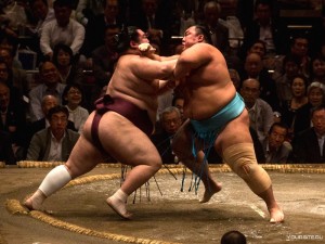 Create meme: a sumo wrestler, sumo fighters japan, height