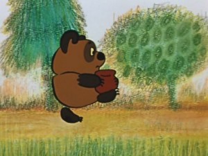Create meme: Winnie the Pooh with a pot, Winnie The Pooh, Winnie the Pooh from Soviet cartoon