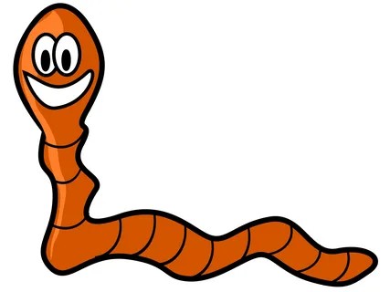 Create meme: cartoon worm, worms worms, worm drawing