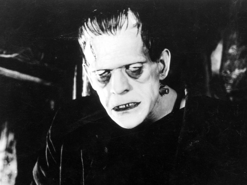 Create meme: Boris Karloff Frankenstein, Frankenstein , Frankenstein's monster