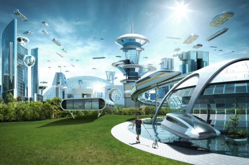 Create meme: houses of the future, futuristic architecture, the architecture of the future