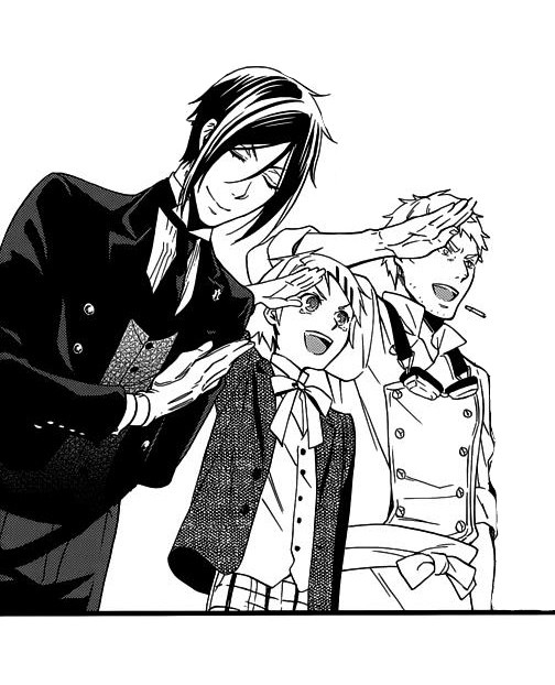 Create meme: dark Butler 2, black butler anime, manga the dark butler