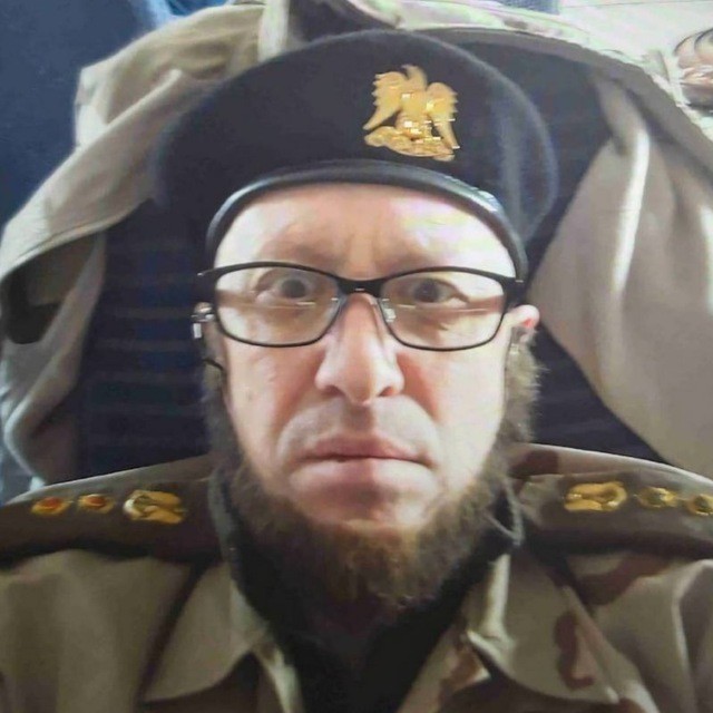 Create meme: abu abbas, Arseniy Yatsenyuk in Chechnya, Chechen militants