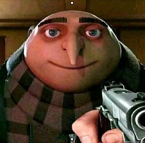 Create meme: GRU despicable me meme, GRU from despicable me meme, GRU from despicable