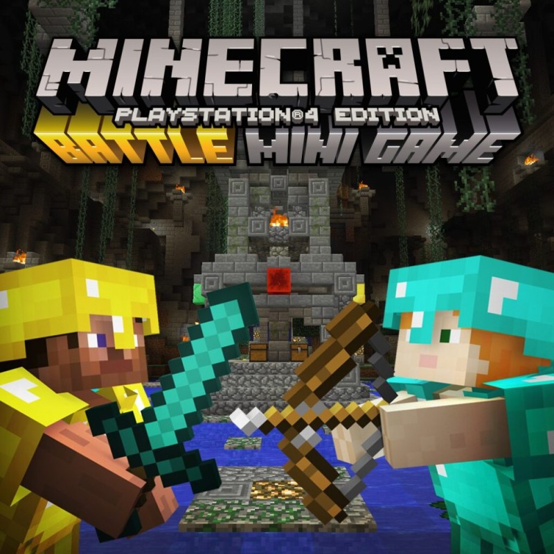 Create meme: minecraft cover, game minecraft, minecraft battle