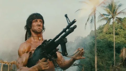 Create meme: Rambo: First blood, Sylvester Stallone Rambo, John Rambo 