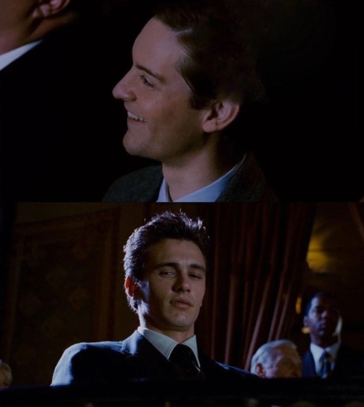 Create meme: James Franco Harry Osborne, Harry Osborn James Franco, James Franco meme