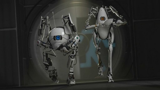 Создать мем: glados portal 2, portal 2 coop, portal 2