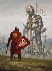 Create meme: medieval knight, knight of the Teutonic order art, knight