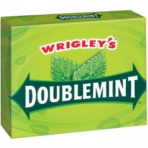 Создать мем: даблминт, chewing gum, жвачка wrigley s