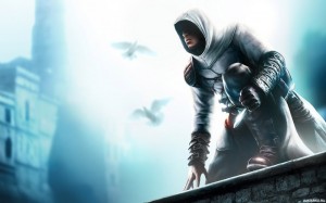 Create meme: assassin creed 1 leap of faith, assassins creed Altair, assassin Altair Wallpaper