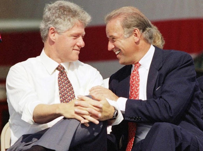 Create meme: bill Clinton , Tony Blair and Bill Clinton, Joe Biden 
