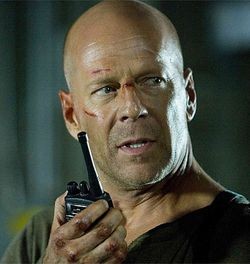 Create meme: John McClane, die hard, bruce willis