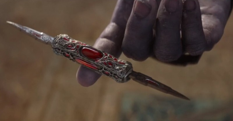 Create meme: a perfect balance of Thanos meme, knife Thanos a perfect balance, weapons knives