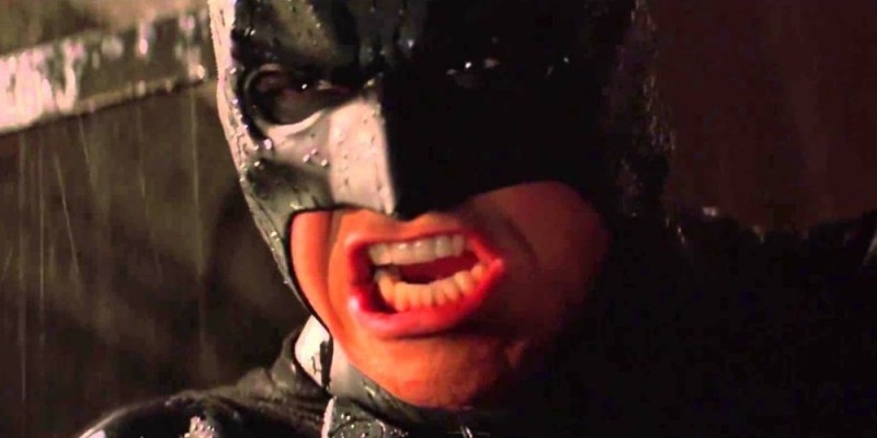 Создать мем: бэтмен начало 2005, злой бэтмен, бэтмен детонатор