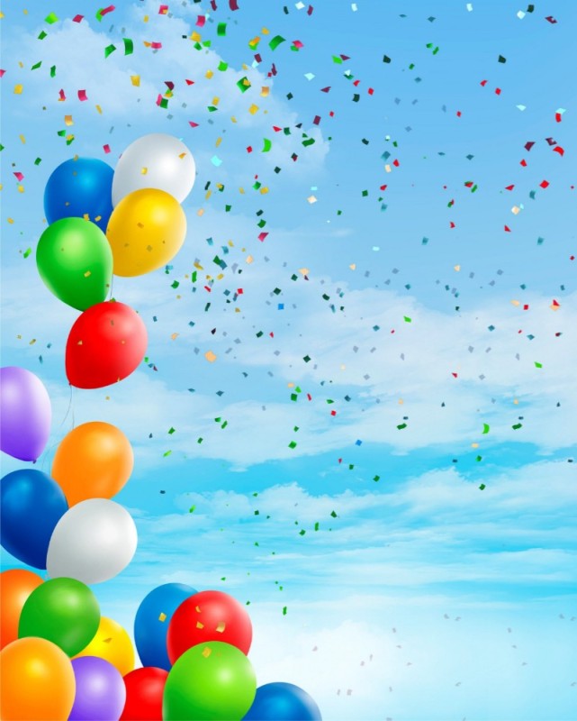 Create meme: background balloons, festive background, background balloons