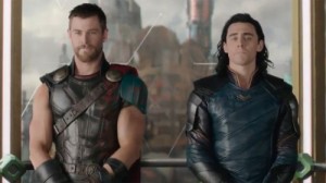 Create meme: Thor and Loki play a Practical joke a Thor Ragnarok