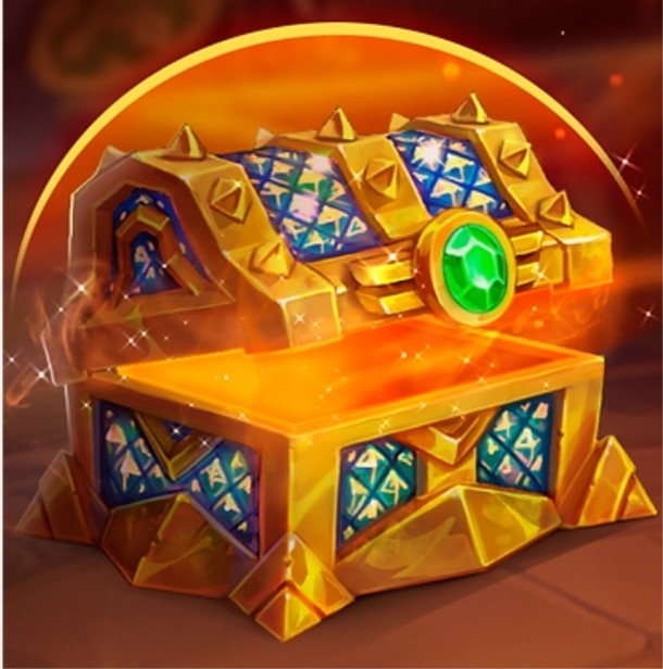 Create meme: gold chest, hero wars, The casket of the honorary guardian of the chronicles of chaos