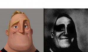 Создать мем: мем мистер исключительный, мем из суперсемейки, мем mr incredible meme