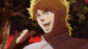 Create meme: kono dio da, jojo bizarre adventure kono dio da, dio Brando is dio I