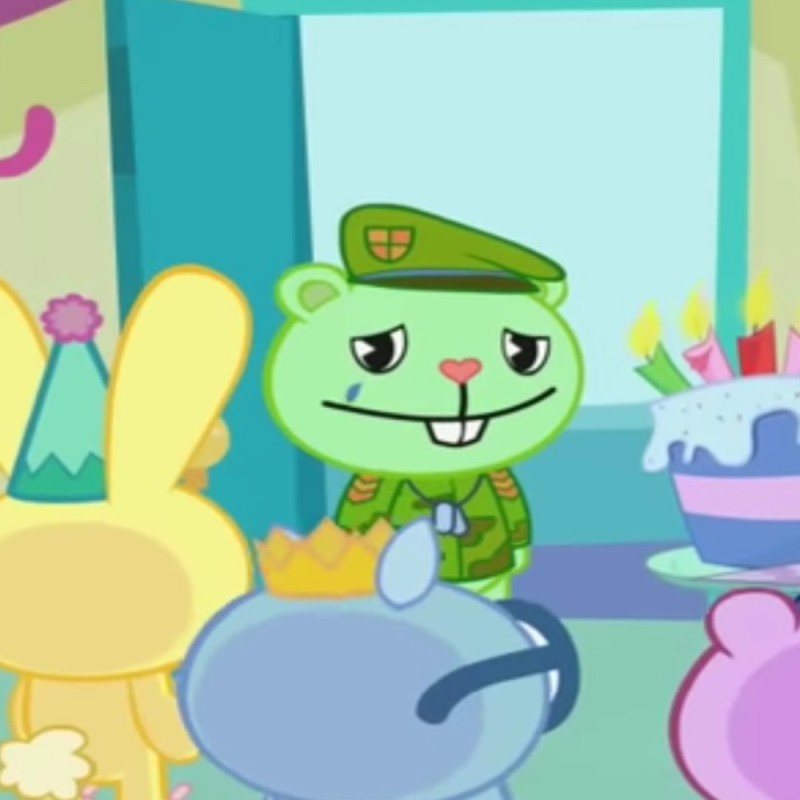 Create meme: happy tree friends , tree friends, happy tree friends flippy