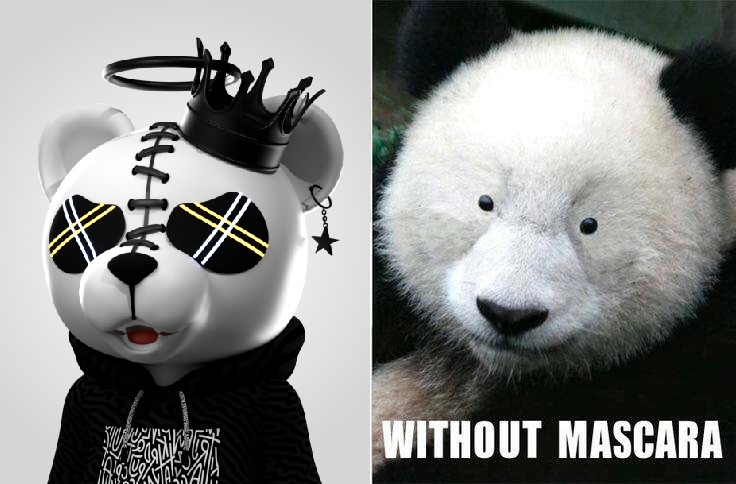 Панда без кругов. Панда без очков. Панда Мем. Китайские мемы с пандой. Панда Мем Китай.
