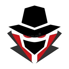 Создать мем: эмблемы, символ хакеров, хакер чёрные шляпы лого
