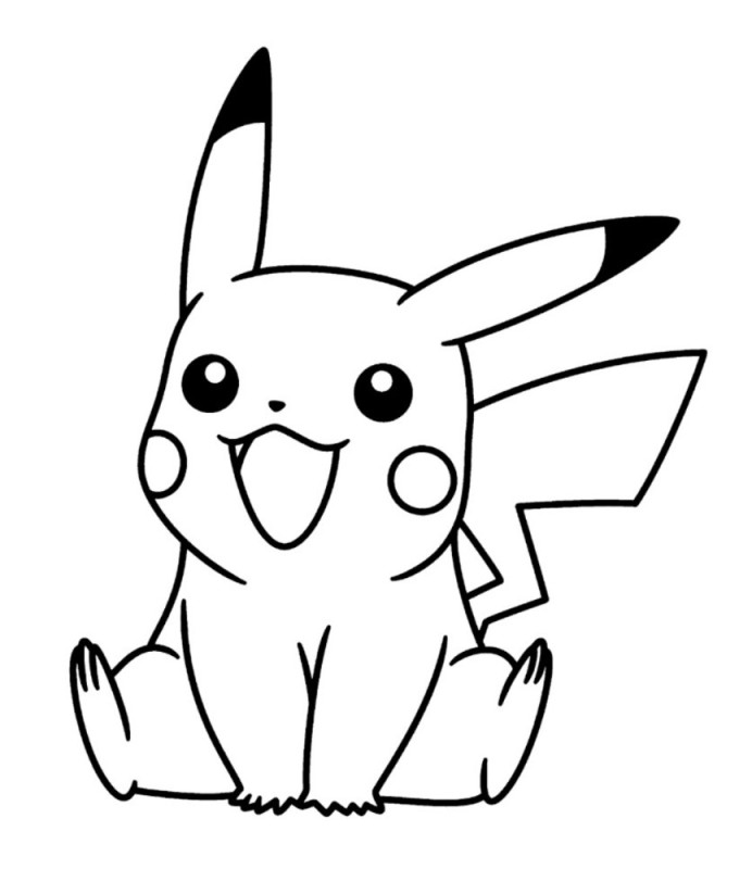 Create meme: pikachu and his friends coloring book, pikachu coloring book for kids, Pikachu for managing the pencil