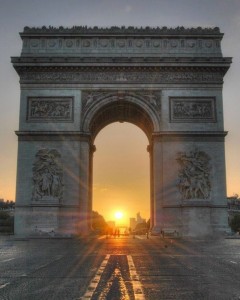 Create meme: arch, arc de Triomphe Paris